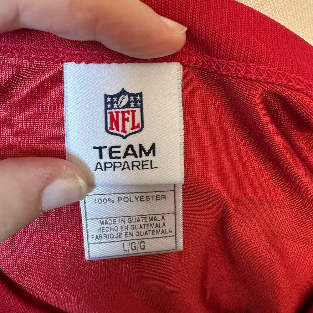 NFL Red Team Apparel Jersey - Picture 5 of 5